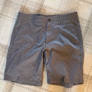 PGA Tour Men's Charcoal Flat Front Shorts